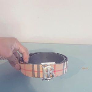 Authentic Men’s Burberry Belt